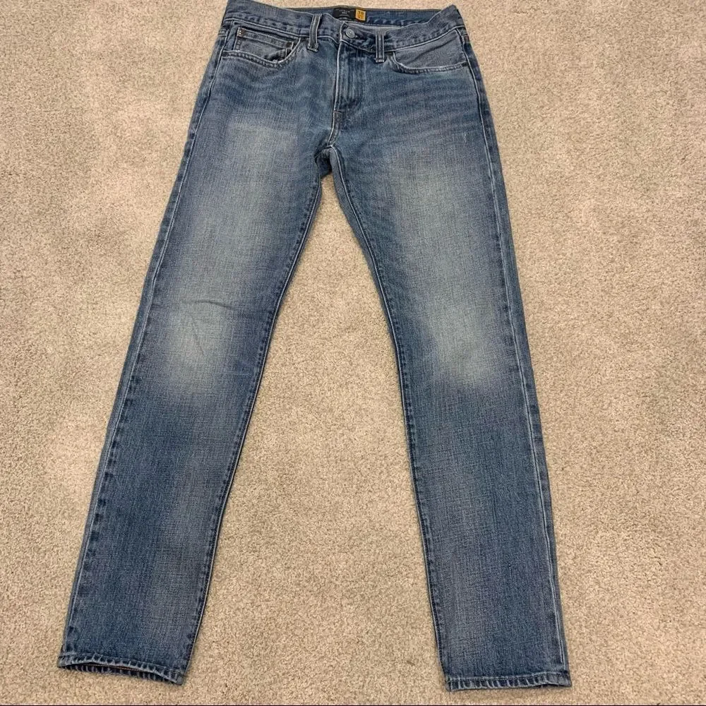 J. Crew 484 Slim‎ Straight Denim Jeans 30/32